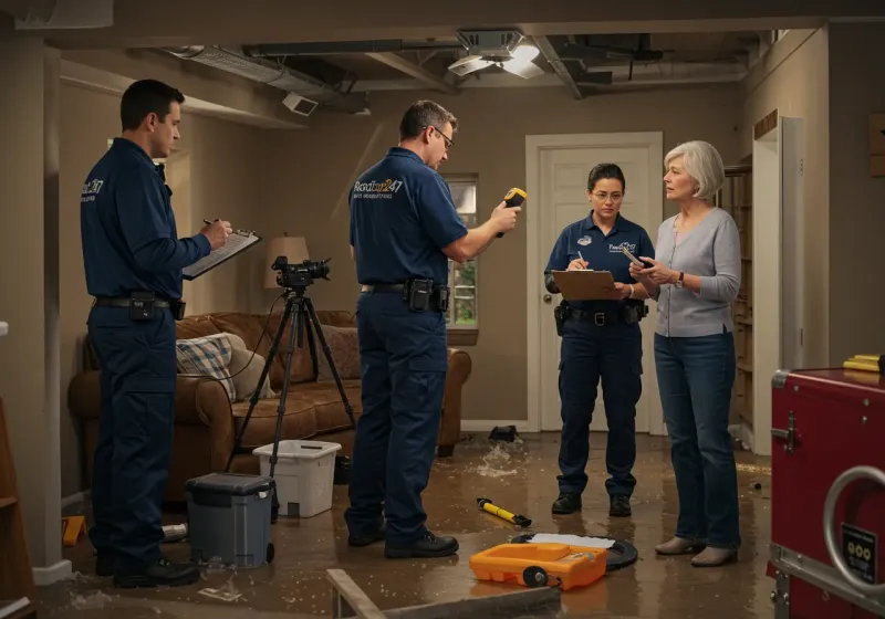 Water Damage Assessment and Insurance Documentation process in Howard, KS