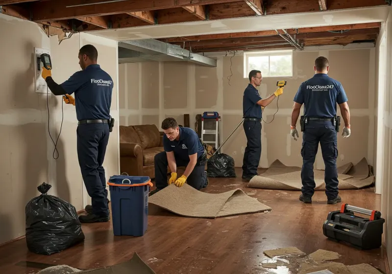 Flood DamageMaterial Assessment and Debris Removal process in Howard, KS