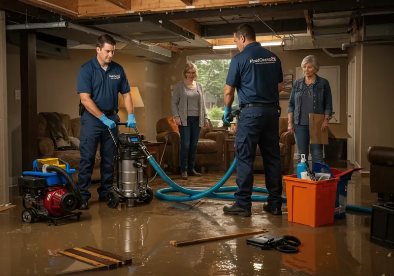 Basement Water Extraction and Removal Techniques process in Howard, KS
